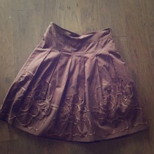 Size m brown skirt women’s